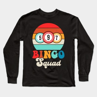 Bingo Squad T shirt For Women Long Sleeve T-Shirt